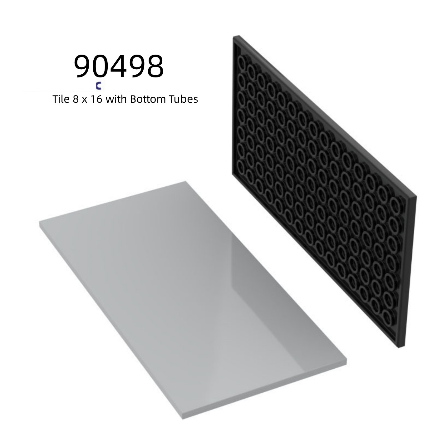 Tech X - 1 Pcs Buildings Blocks 90498 Tile