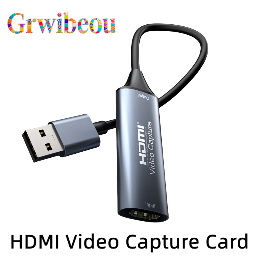 Usb C To Hdmi - 4K 30Hz HDMI-compatible Video Capture Card
