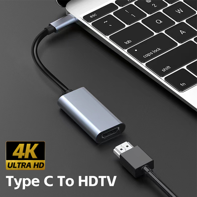 Usb C To Hdmi - TYPE C to HDTV 4K Adapter