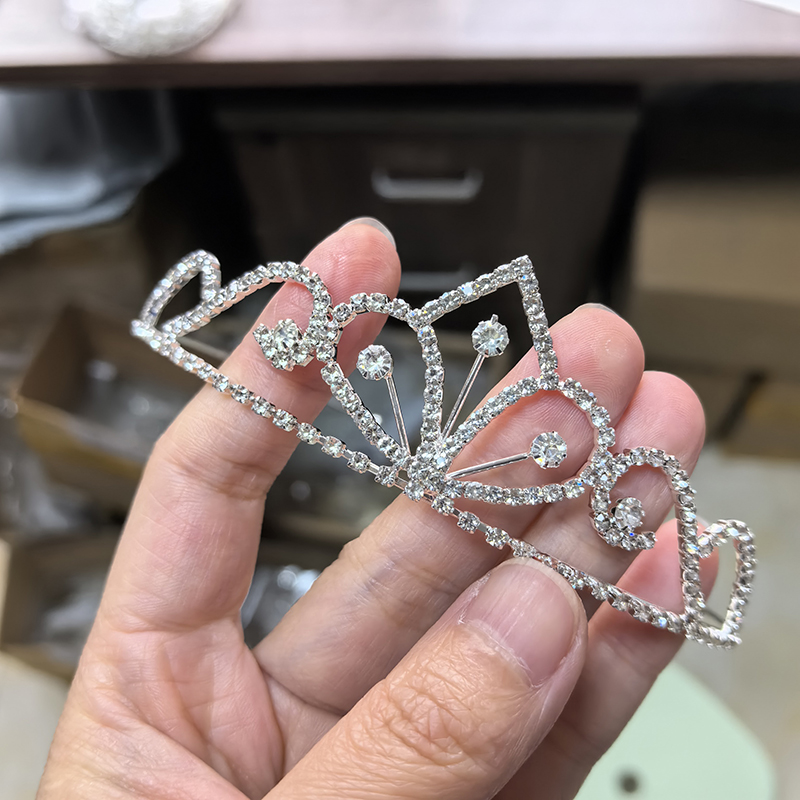 Silver Color Rhinestone Bridal - огляд і ціна Tech Hair Accessories
