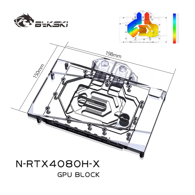 Bykski GPU Water Block for NVI - огляд і ціна Nvidia Vga Rtx 4080
