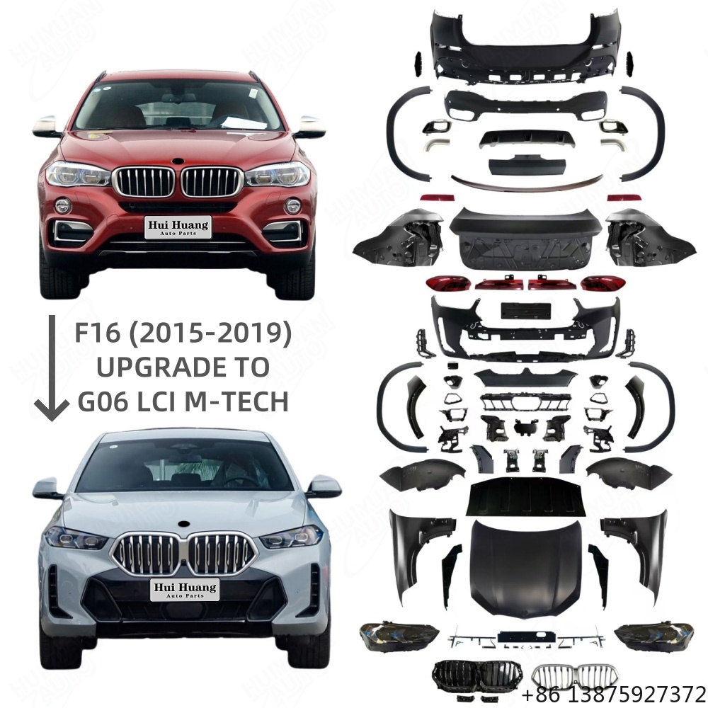 For X6 F16 2015-2019 Upgrade t - огляд і ціна M Tech Auto Accessories