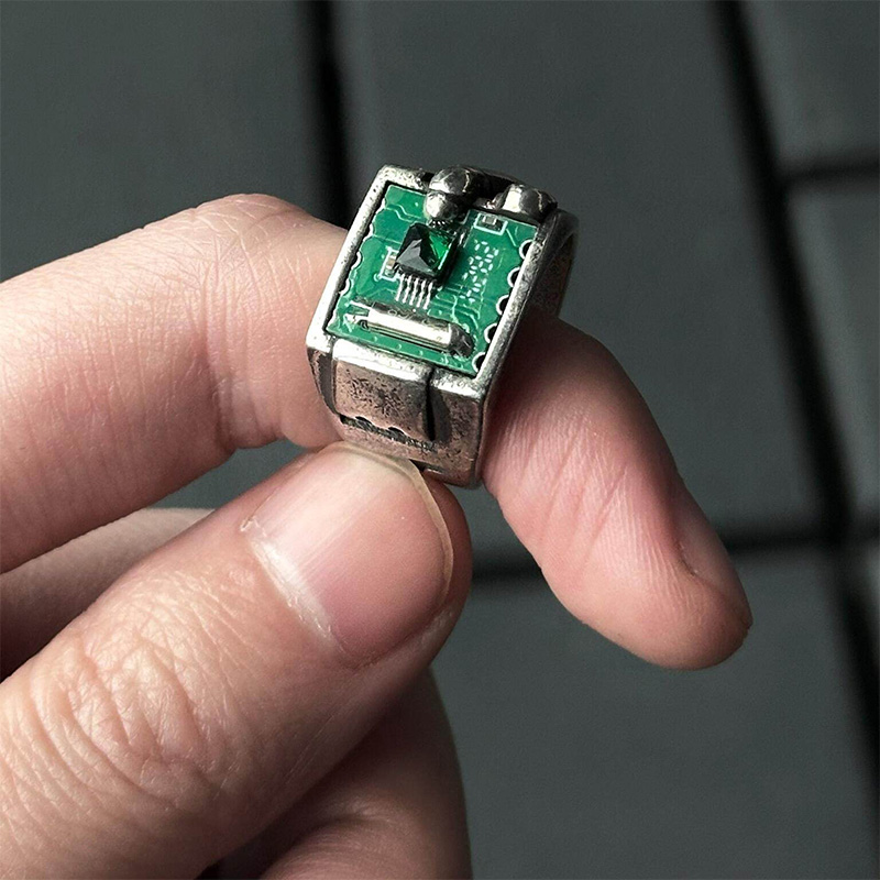 Retro Tech PCB Ring Jewelry Ac - огляд і ціна Tech Accessories Industry