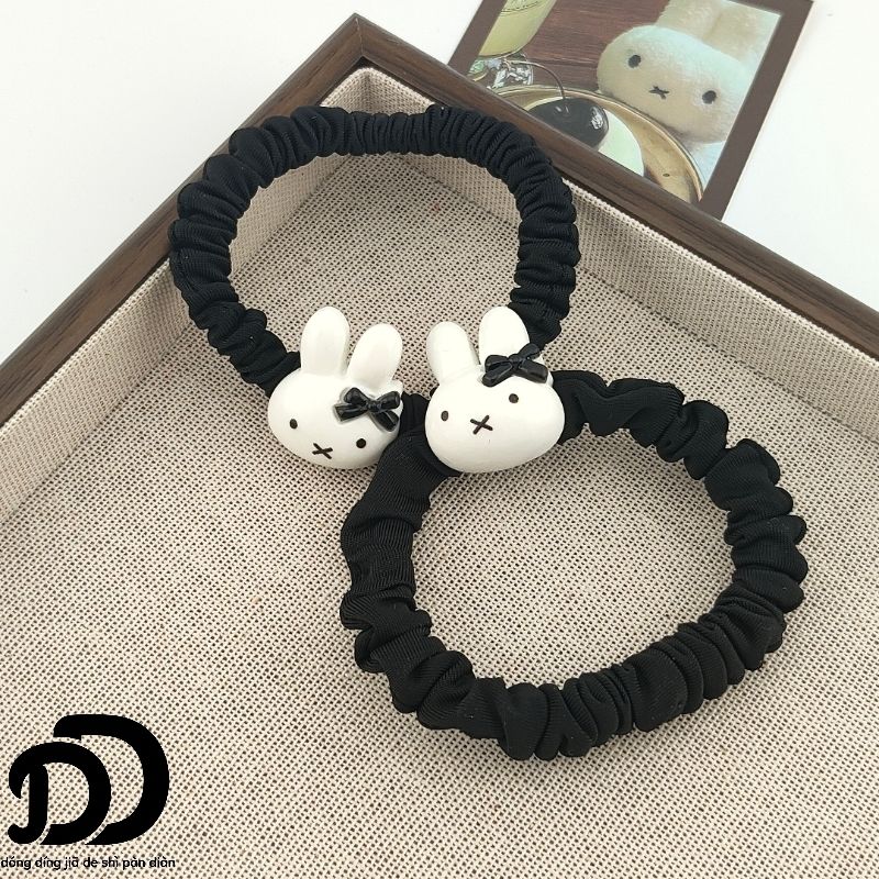 Cute Miffy Bunny Bow Hair Tie, - огляд і ціна Tech Hair Accessories