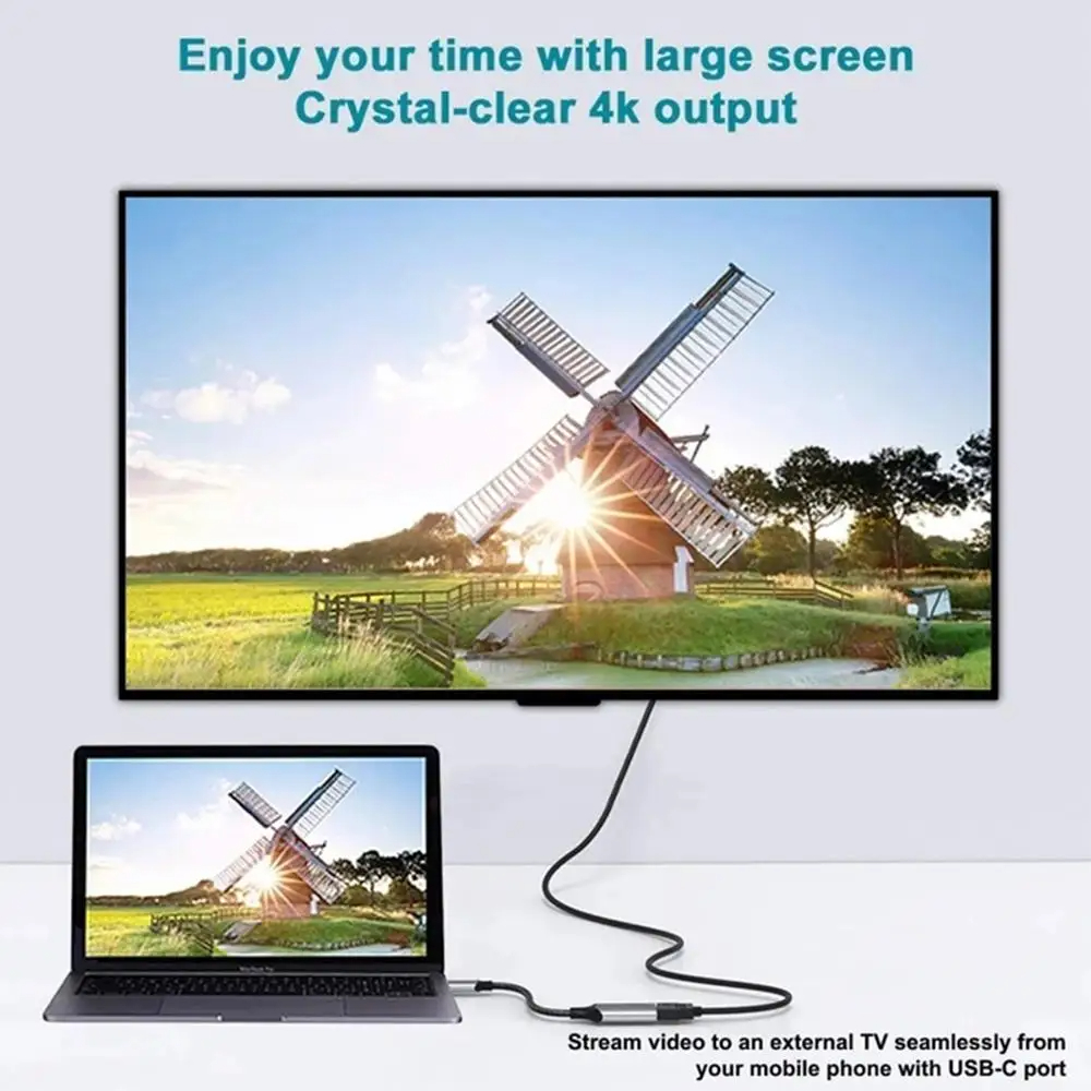8K 4K 60Hz 30Hz USB C to HDMI- - огляд і ціна Usb C To Hdmi
