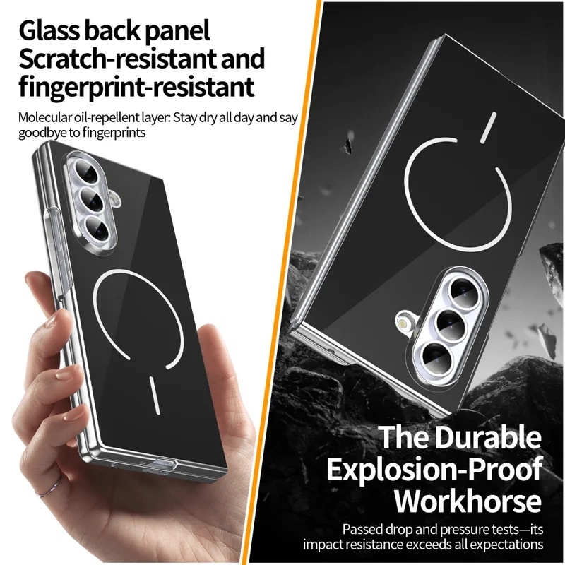 Glass Magnetic Folding Phone C - огляд і ціна Tech Accessories Logo