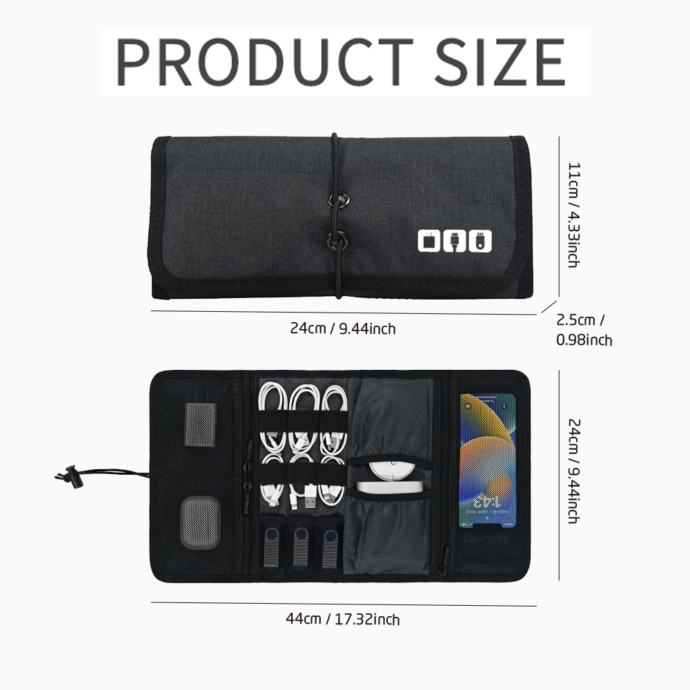 Tech Organizer Bag Cable Stora - огляд і ціна Tech Accessories Storage