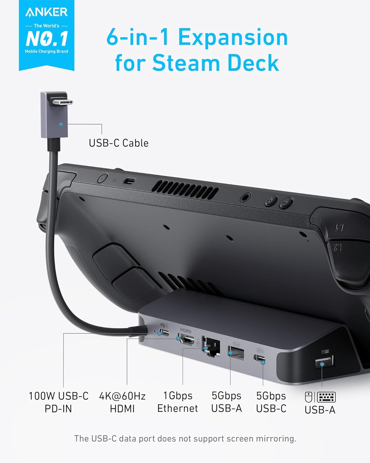 Anker Charging Station for Ste - огляд і ціна Usb C To Hdmi