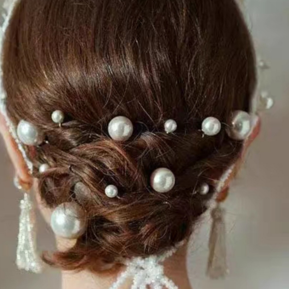 Pearl Crystal Hair Pins Comb S - огляд і ціна Tech Hair Accessories