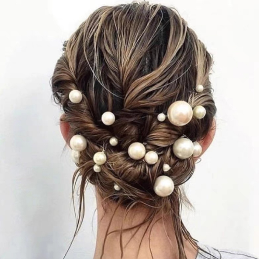 Pearl Crystal Hair Pins Comb S - огляд і ціна Tech Hair Accessories