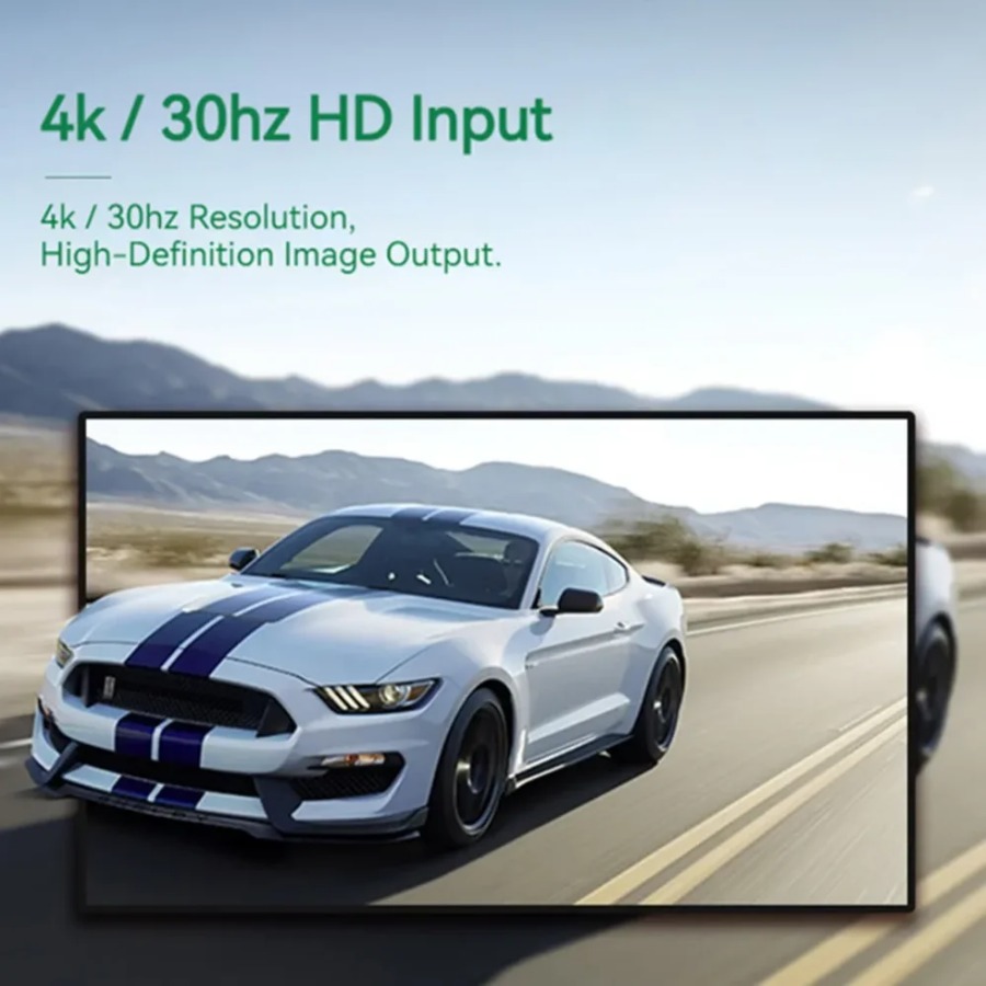 4K 30Hz HDMI-compatible Video  - огляд і ціна Usb C To Hdmi