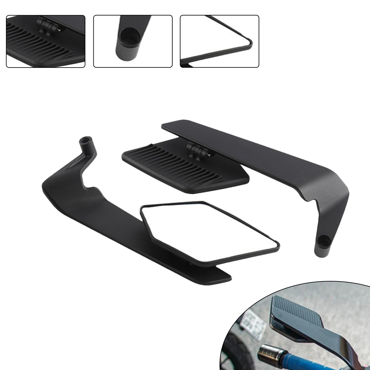 Motorcycle Mirrors Stealth max - огляд і ціна Xmax Tech Max Accessories