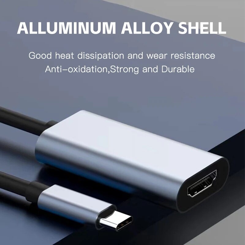 TYPE C to HDTV 4K Adapter USB  - огляд і ціна Usb C To Hdmi