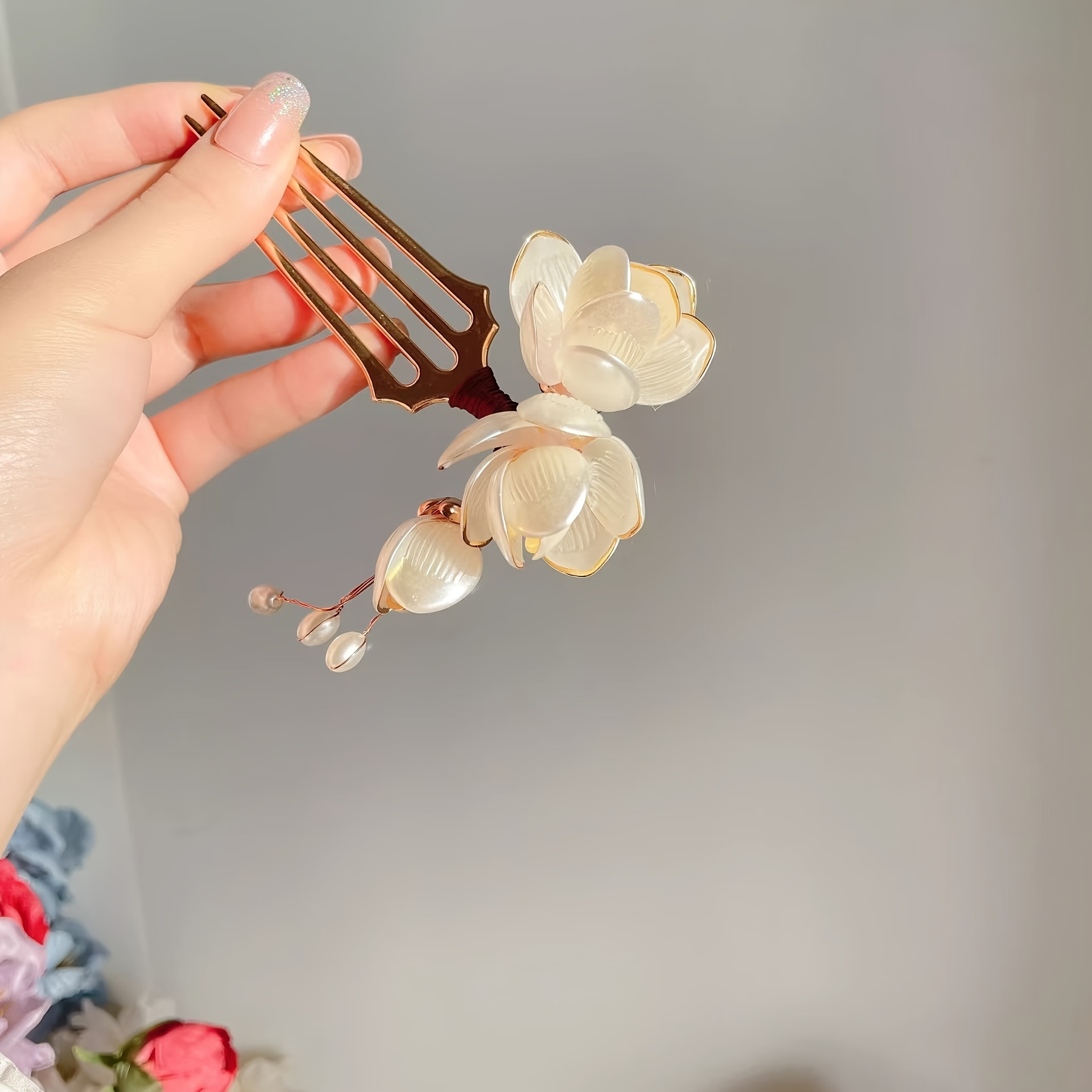 Chinese Style Shell Magnolia F - огляд і ціна Tech Hair Accessories